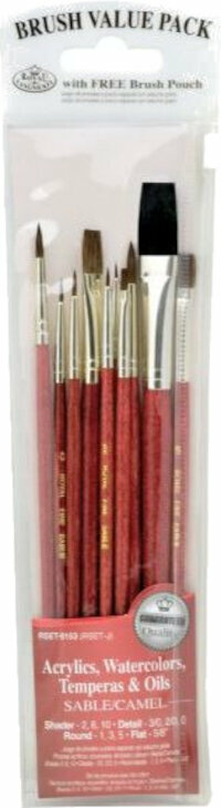 Målarpensel Royal & Langnickel RSET-9153 Set of Brushes 10 pcs