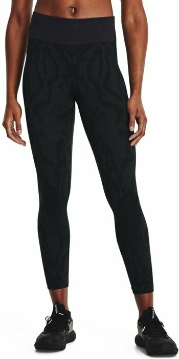 Under Armour UA Rush Seamless Black/Black/Metallic Silver S