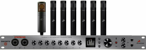 Pré-ampli pour microphone Antelope Audio Discrete 8 + Edge Duo + Verge 6 pcs - 1