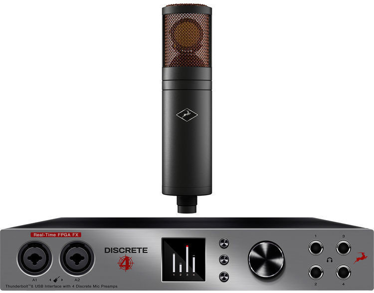 Przedwzmacniacz mikrofonowy Antelope Audio Discrete 4 + Edge Duo