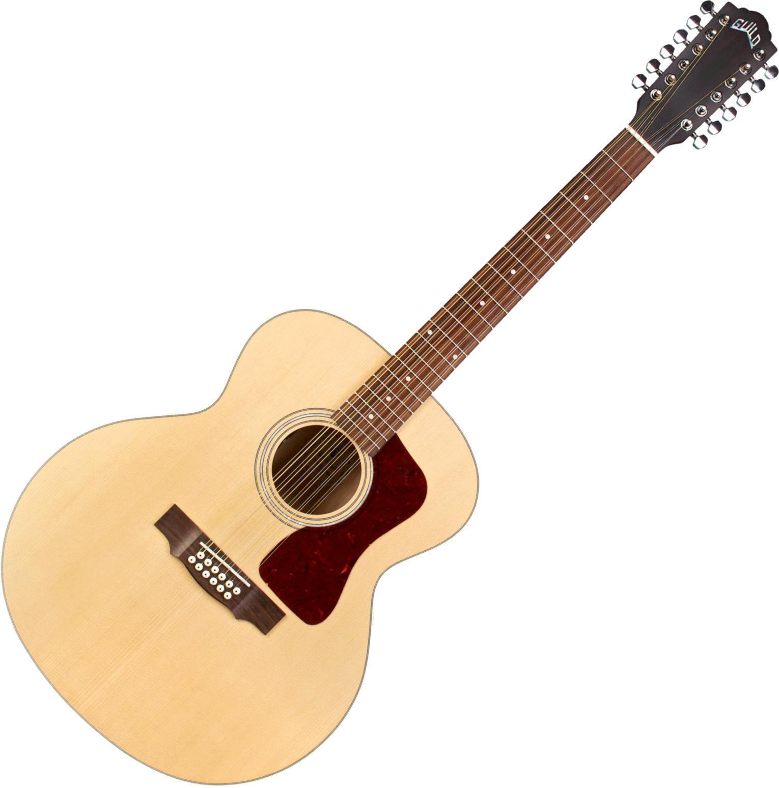 12-string Acoustic-electric Guitar Guild F-2512E Natural