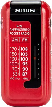 Lecteur de musique portable Aiwa R-22 Lecteur de musique Red - 1