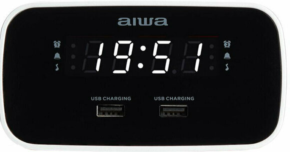 Radio alarm clock
 Aiwa CRU-19 Black - 1