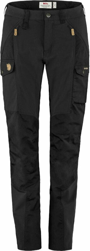 Spodnie outdoorowe Fjällräven W Nikka Black 42 Spodnie outdoorowe