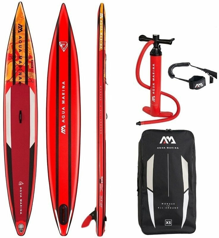 Aqua Marina Race Elite 14' (427 cm) Paddle board Red unisex