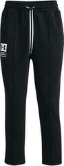 Fitness-bukser Under Armour Summit Knit Black/White/Black XS Fitness-bukser