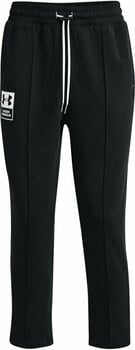 Fitness spodnie Under Armour Summit Knit Black/White/Black S Fitness spodnie - 1