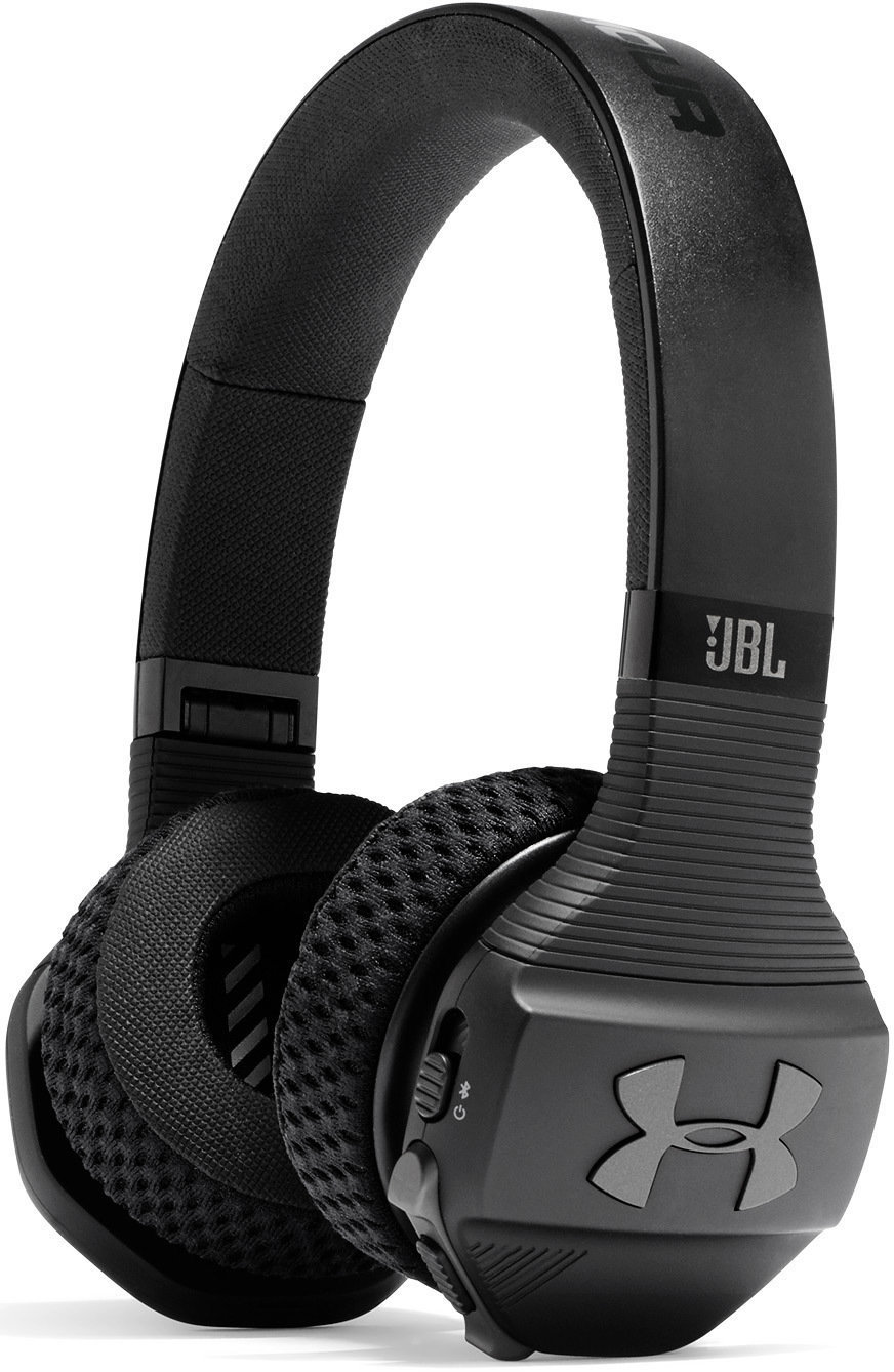 Trådløse on-ear hovedtelefoner JBL Under Armour Sport Wireless Train Sort