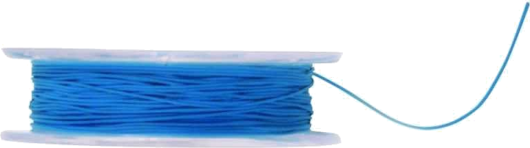 Πετονιές και Νήματα Ψαρέματος Mivardi Elastic latex Blue 0,60 mm 6 m Shock Absorber