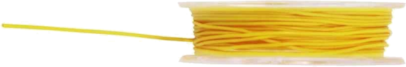 Vlasec, šňůra Mivardi Elastic latex Žlutá 0,70 mm 6 m - 1