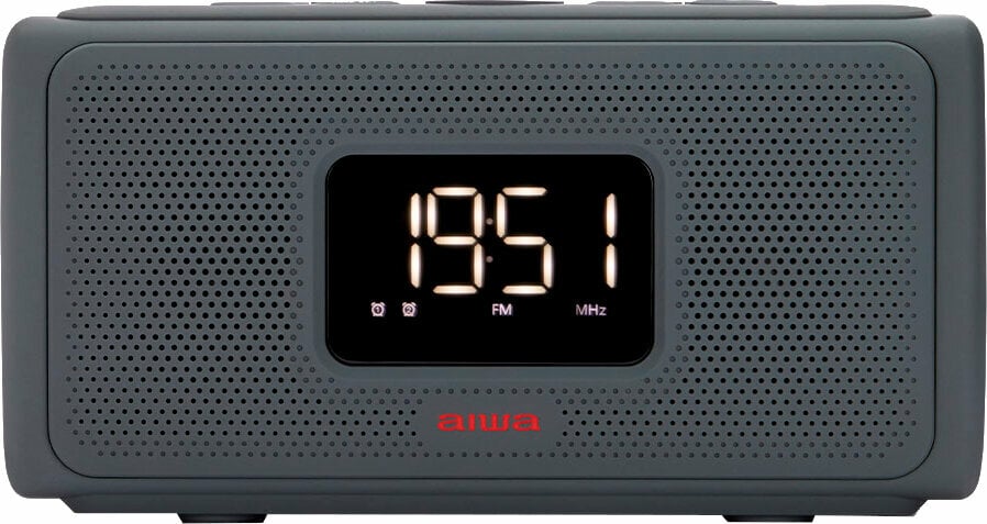 Ceas cu alarma radio Aiwa CRU-80BT Gri (Resigilat)