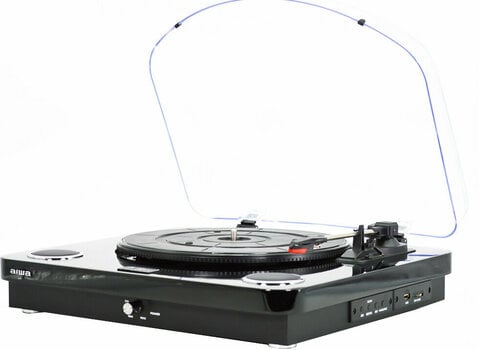Gramofon Aiwa GBTUR - 120MKII Black Gramofon - 1