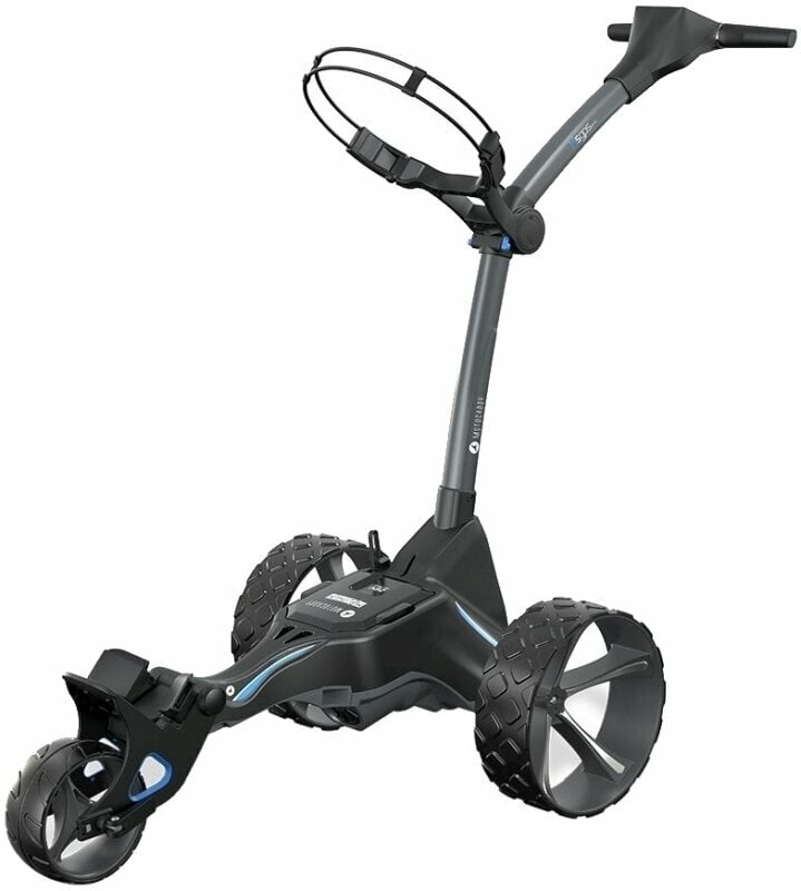 Cărucior de golf electric Motocaddy M5 GPS DHC 2021 Ultra Black Cărucior de golf electric