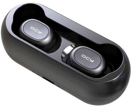 Intra-auriculares true wireless QCY T1C Preto
