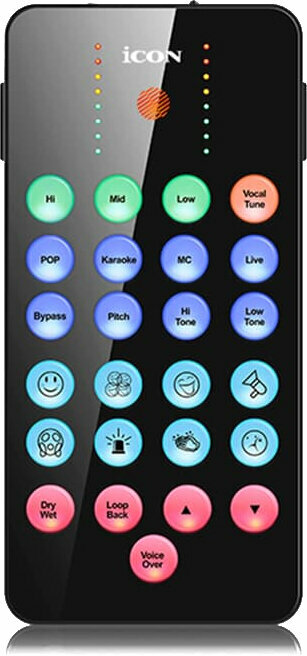 USB audio převodník - zvuková karta iCON LivePod Plus