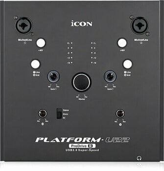 USB audio převodník - zvuková karta iCON Platform U22 ProDrive III - 1