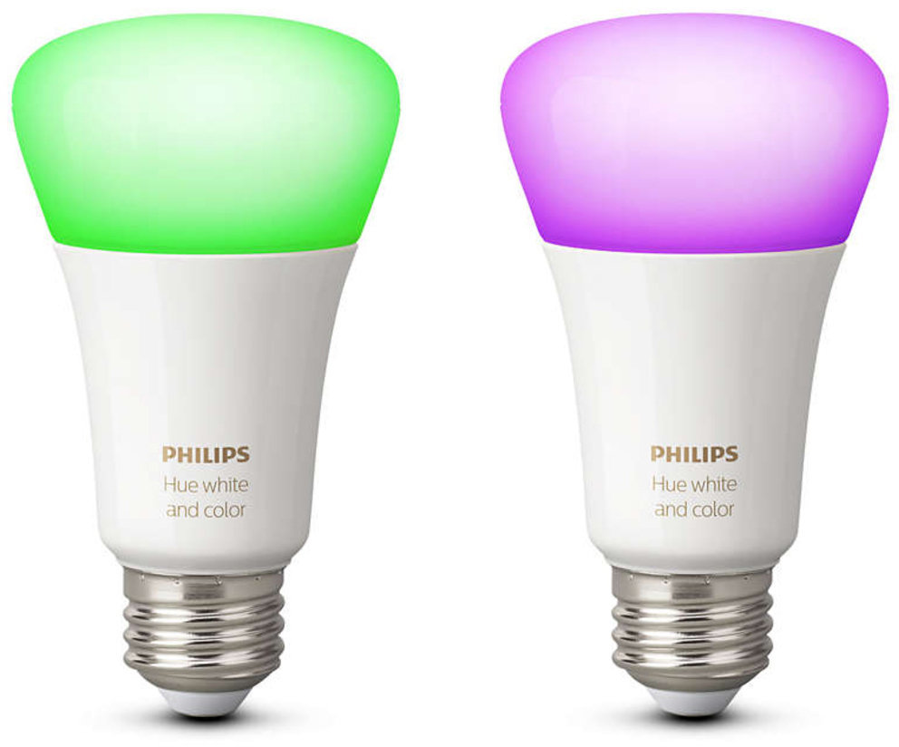 Iluminação inteligente Philips Hue 10W A19 E27 2Pack