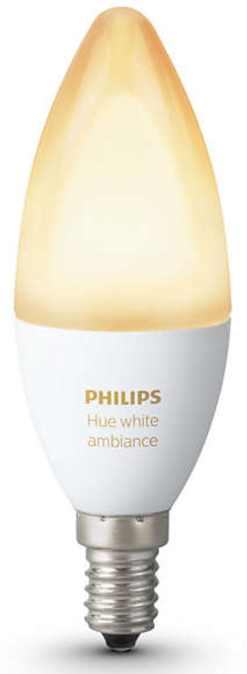 Ampoule intelligente Philips Hue Ambiance 6W B39 E14 EU