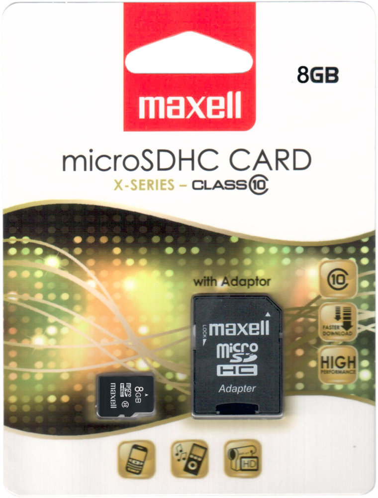 Memorijska kartica Maxell 8 GB 45007172