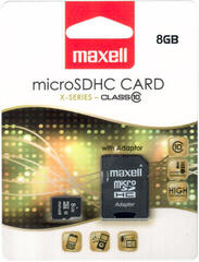 Maxell MicroSDHC 8GB CL10 + Adapter 854716