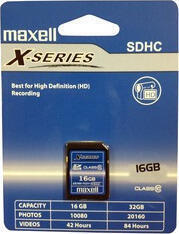 Maxell SDHC X-Series 16GB CL10 854423