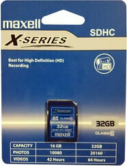 Memóriakártya Maxell X-Series 32GB 35037251 SDHC 32 GB Memóriakártya