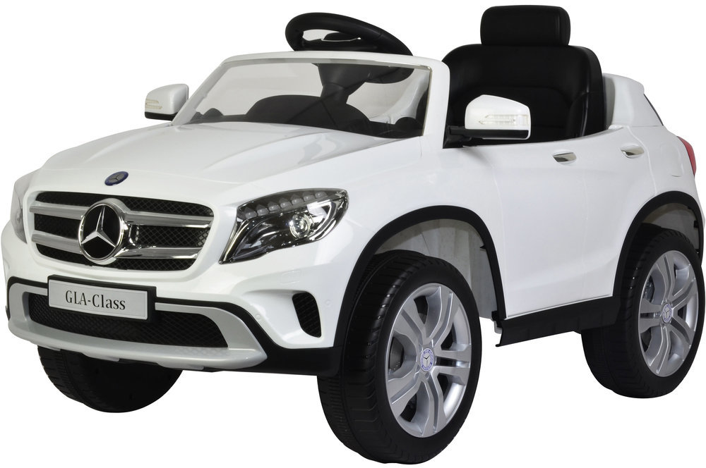 Elektrisk legetøjsbil Buddy Toys BEC Mercedes GLA hvid Elektrisk legetøjsbil