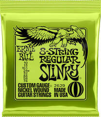 Струни за електрическа китара Ernie Ball 2629 Regular Slinky 8-String Nickel Wound 10-74 Струни за електрическа китара