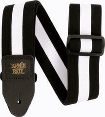 Tekstilni kaiš za gitaru Ernie Ball Comfort Stretch Racer White Tekstilni kaiš za gitaru