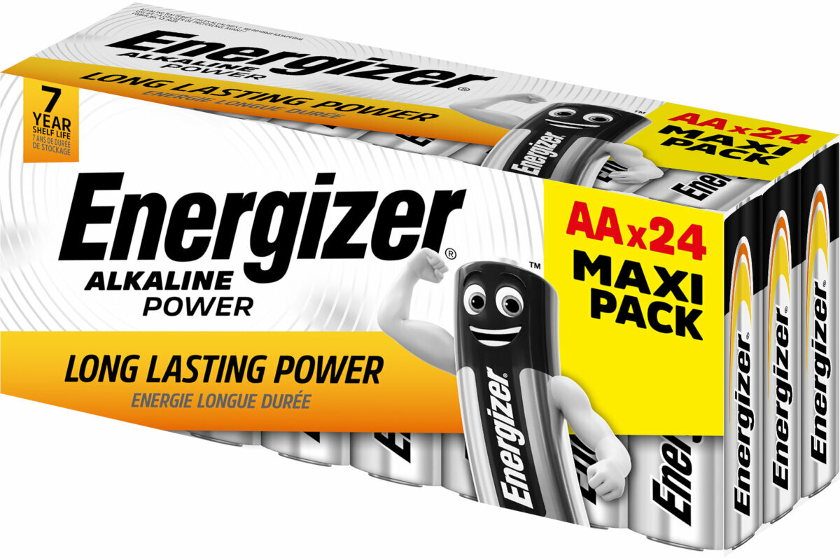 AA baterie Energizer Alkaline Power - Family Pack AA Batteries 24 AA baterie