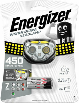 Stirnlampe batteriebetrieben Energizer Headlight Vision Ultra 450lm 450 lm Kopflampe Stirnlampe batteriebetrieben - 1