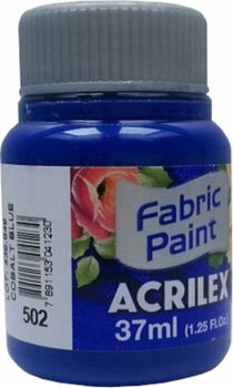 Farba na textil Acrilex 4140502 Farba na látky Cobalt Blue 37 ml 1 ks - 1