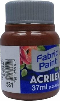 Boja za tekstil Acrilex 4140531 Боја за платно Brown 37 ml 1 kom - 1