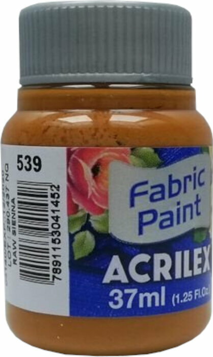 Farba na textil Acrilex 4140539 Farba na látky Raw Sienna 37 ml 1 ks