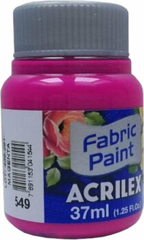 Peinture pour tissu Acrilex 4140549 Peinture pour tissu Magenta 37 ml 1 pc - 1