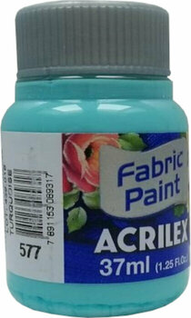 Farba na textil Acrilex 4140577 Farba na látky Turquoise 37 ml 1 ks - 1