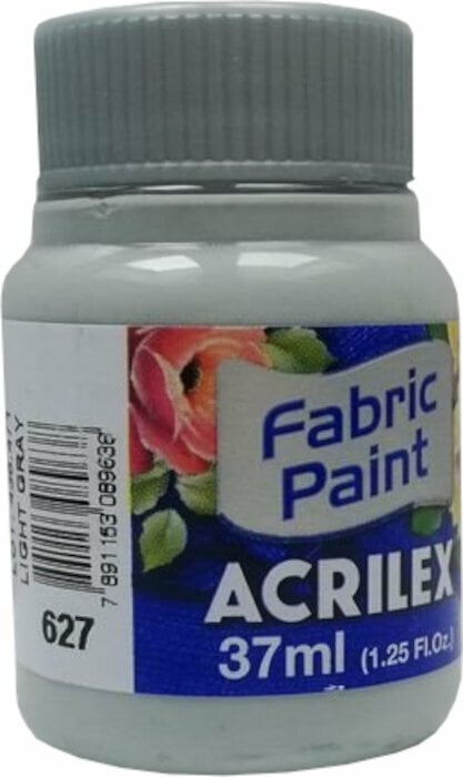 Boja za tekstil Acrilex 4140627 Боја за платно Light Gray 37 ml 1 kom