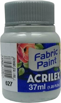 Boja za tekstil Acrilex 4140627 Боја за платно Light Gray 37 ml 1 kom - 1