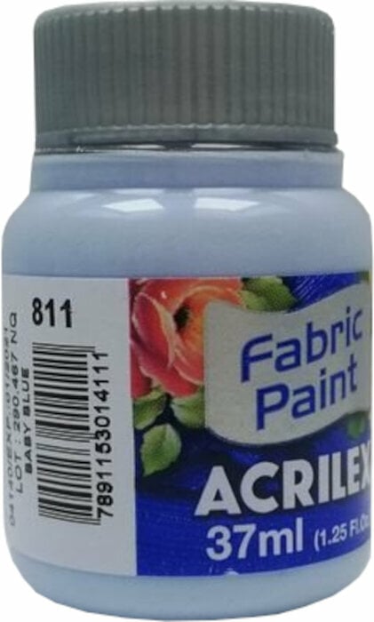 Farba na textil Acrilex 4140811 Farba na látky Baby Blue 37 ml 1 ks