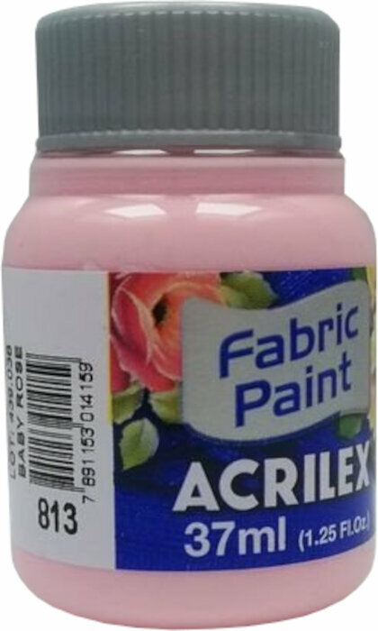 Farba na textil Acrilex 4140813 Farba na látky Baby Rose 37 ml 1 ks