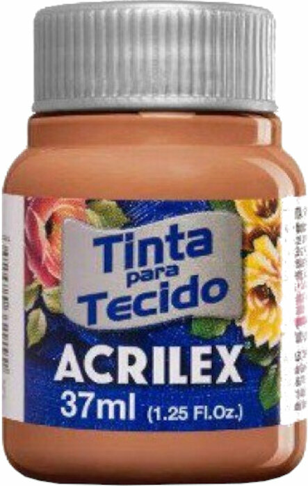 Farba na textil Acrilex 4140815 Farba na látky Light Brown 37 ml 1 ks