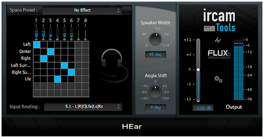 Tonstudio-Software Plug-In Effekt Flux Ircam HEar (Digitales Produkt)