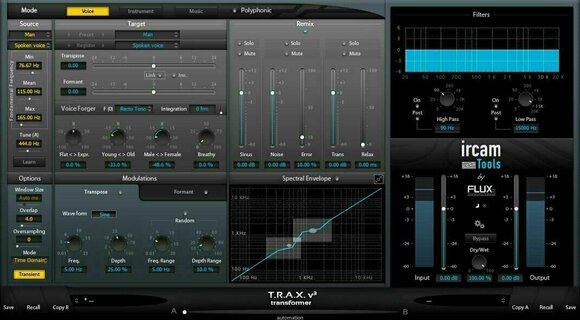 Tonstudio-Software Plug-In Effekt Flux Ircam Trax (Digitales Produkt) - 1