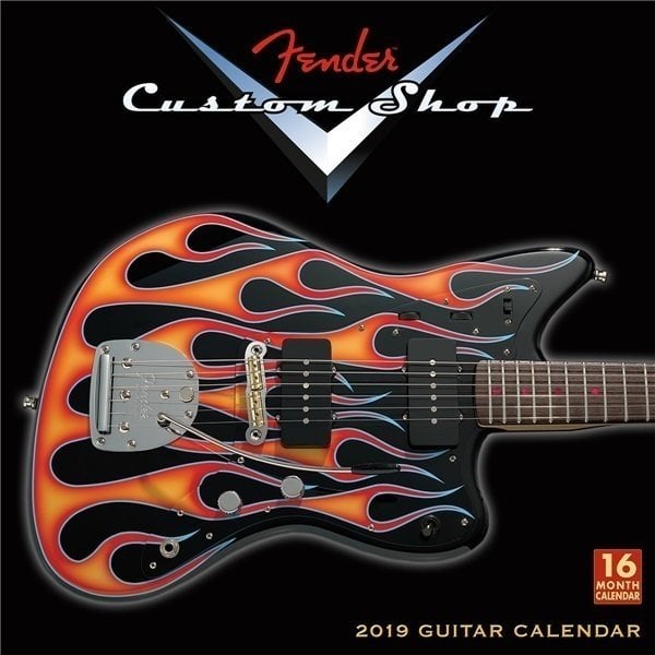 Ostatné hudobné doplnky Fender 2019 Custom Shop Kalendár