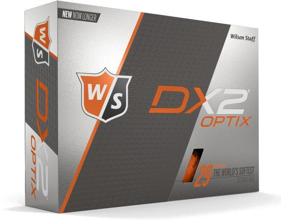 Μπάλες Γκολφ Wilson Staff DX2 Optix 12-Ball Orange
