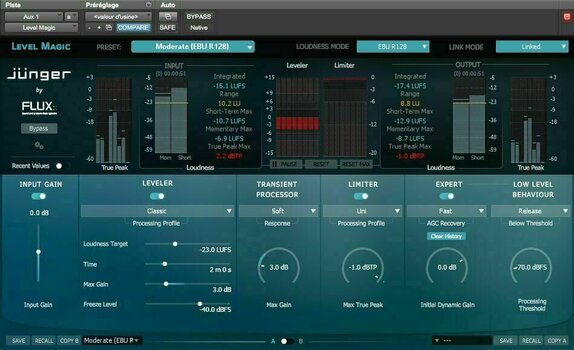 Štúdiový softwarový Plug-In efekt Flux LevelMagic Multichannel (Digitálny produkt) - 1