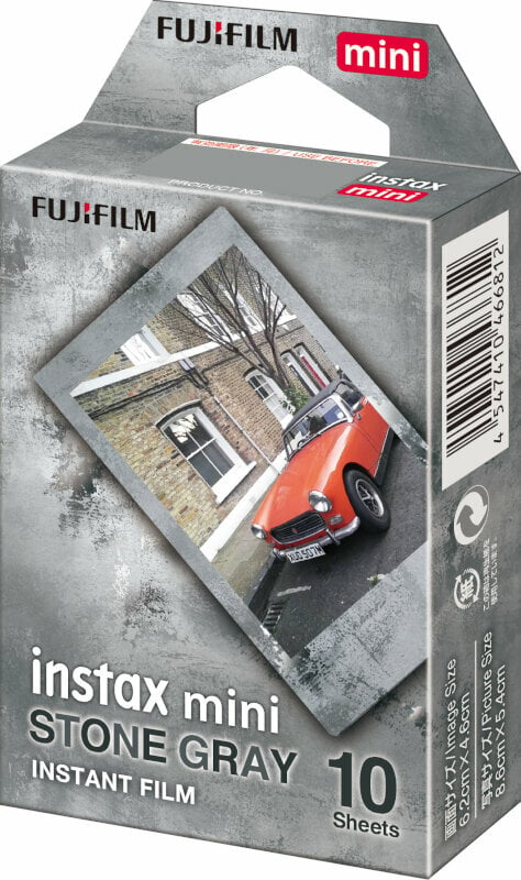 Fotopapper Fujifilm Instax Mini Stone Grey Fotopapper