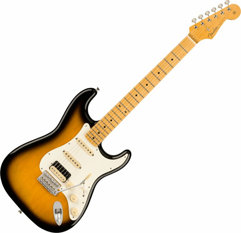 E-Gitarre Fender JV Modified 50s Stratocaster HSS MN 2-Tone Sunburst