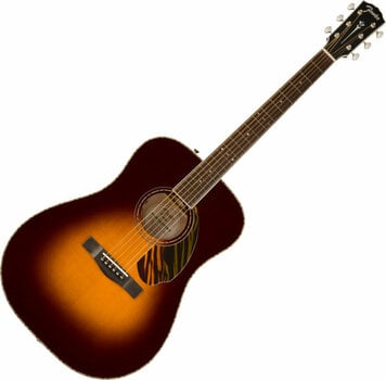 electro-acoustic guitar Fender PD-220E Dreadnought OV 3-Tone Sunburst - 1