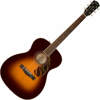 Elektro-akoestische gitaar Fender PO-220E Orchestra OV 3-Tone Sunburst - 1